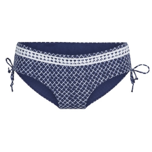 Plage de LingaDore Serra bleu marine/blanc slip de bikini