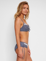 Plage de LingaDore Serra bleu marine/blanc slip de bikini