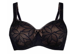 Rosa Faia Selena noir soutien-gorge sans forme