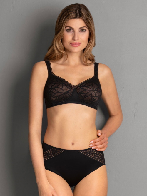 Rosa Faia Selena noir slip