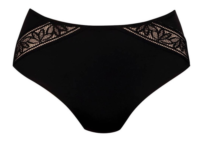 Rosa Faia Selena noir slip