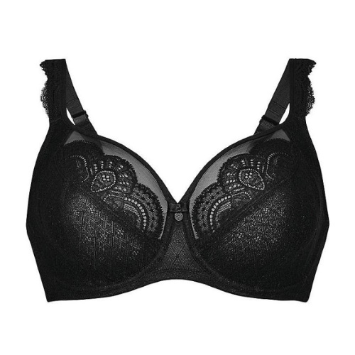 Rosa Faia Selma noir soutien-gorge sans armatures en dentelle