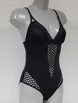 F4P Lizzy noir corselet