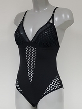 F4P Lizzy noir corselet