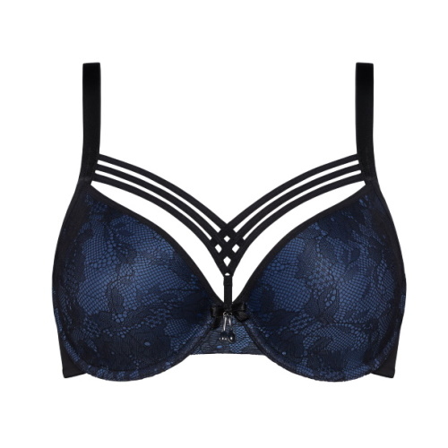 Marlies Dekkers Dame de Paris noir/bleu soutien-gorge rembourré