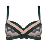 Marlies Dekkers Courage vert/print soutien-gorge rembourré