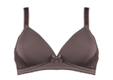 Naturana Cloé taupe soutien-gorge sans armatures en dentelle