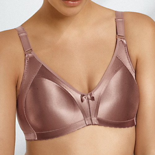 Naturana Minimizer taupe soutien-gorge sans armatures en dentelle