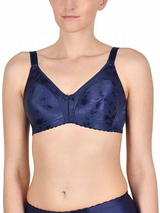 Naturana Minimizer bleu marine soutien-gorge sans armatures en dentelle