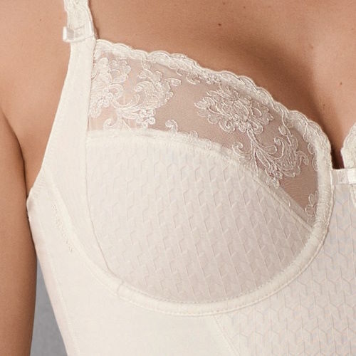 Rosa Faia Charlize ivoire corselet