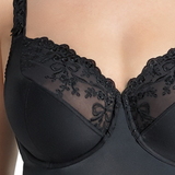 Rosa Faia Scarlett noir corselet