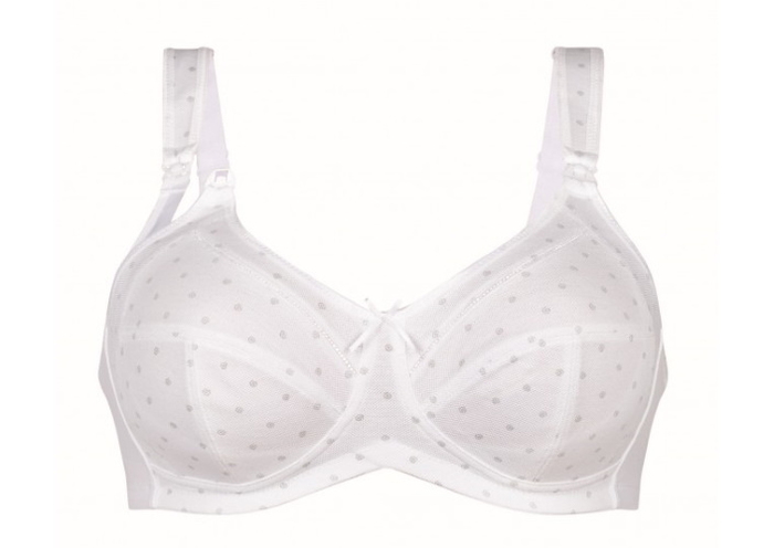 Anita Maternité Basic blanc/gris soutien-gorge d'allaitement