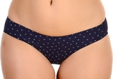 Anita Maternité Miss Dotty bleu marine/blanc slip de maternité