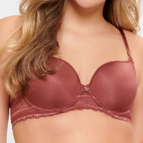 LingaDore Sable sable rouge soutien-gorge rembourré