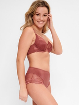 LingaDore Sable sable rouge soutien-gorge sans forme