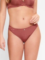 LingaDore Sable sable rouge slip