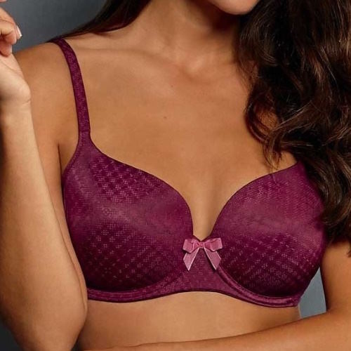 Rosa Faia Caroline bordeaux soutien-gorge rembourré
