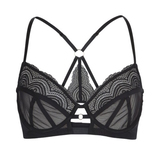 LingaDore Super Sexy noir soutien-gorge sans forme