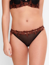 LingaDore Caviar Raisin noir/brun culotte string