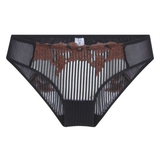 LingaDore Caviar Raisin noir/brun slip