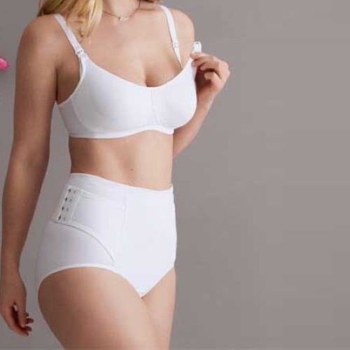 Anita Maternité Florence ReBelt blanc slip de maternité