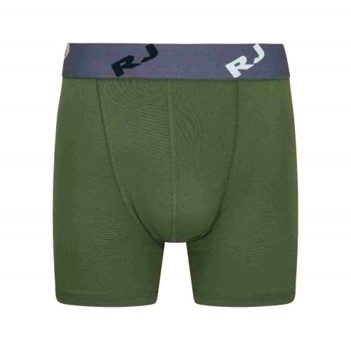 RJ Bodywear Hommes Pure Color  vert sport boxer