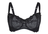 LingaDore Black Intens noir soutien-gorge sans forme
