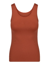 RJ Bodywear Pure Color cognac chemise pour femmes