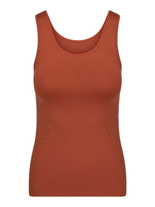 RJ Bodywear Pure Color cognac chemise pour femmes
