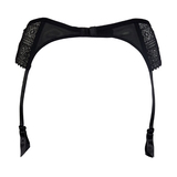 After Eden Margret noir jarretelles garter belt