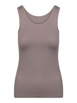 RJ Bodywear Pure Color taupe chemise pour femmes