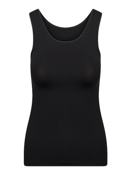 RJ Bodywear Pure Color noir chemise pour femmes