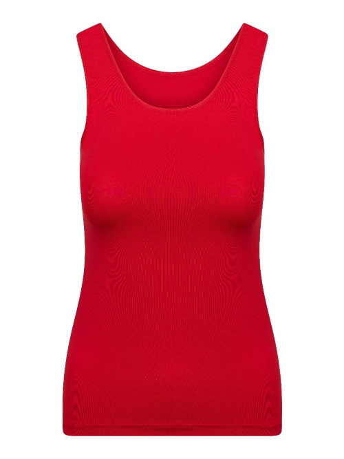 RJ Bodywear Pure Color rouge foncé chemise pour femmes