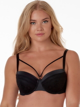 After Eden D-Cup & Up Milly noir soutien-gorge rembourré