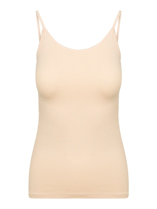 RJ Bodywear Pure Color poudre top spaghetti
