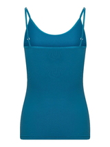 RJ Bodywear Pure Color petrol top spaghetti