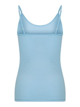 RJ Bodywear Pure Color baby bleu top spaghetti