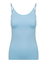 RJ Bodywear Pure Color baby bleu top spaghetti