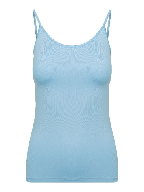 RJ Bodywear Pure Color baby bleu top spaghetti