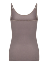 RJ Bodywear Pure Color taupe top spaghetti