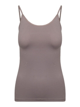 RJ Bodywear Pure Color taupe top spaghetti