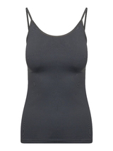 RJ Bodywear Pure Color anthracite top spaghetti