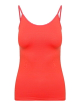RJ Bodywear Pure Color corail top spaghetti