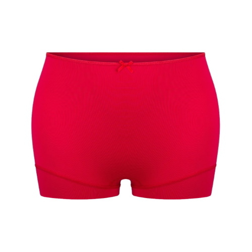 RJ Bodywear Pure Color Extra Hoog rouge foncé shortie