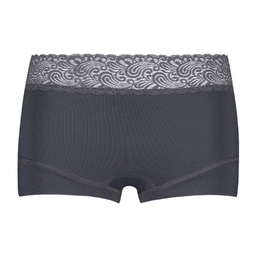 RJ Bodywear Pure Color Lace anthracite shortie