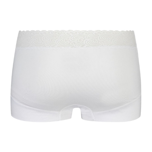 RJ Bodywear Pure Color Lace blanc shortie