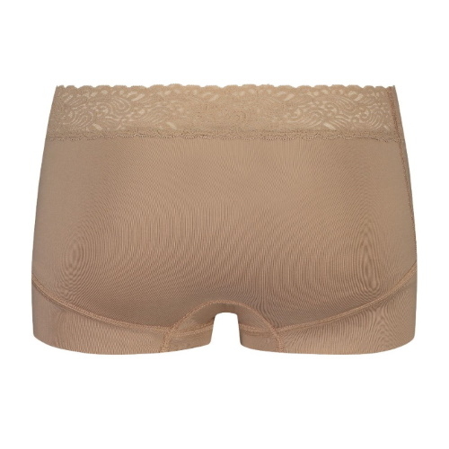 RJ Bodywear Pure Color Lace sable shortie