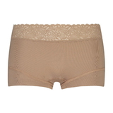 RJ Bodywear Pure Color Lace sable shortie