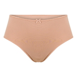RJ Bodywear Pure Color Extra Hoog sable culotte string