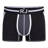 RJ Bodywear Hommes Happy Balls noir/gris sport boxer